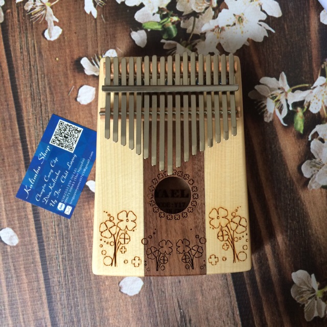 Kalimba Cỏ 4 lá 17keys