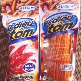 Sỉ bịch 50 gói tăm cay tôm điều