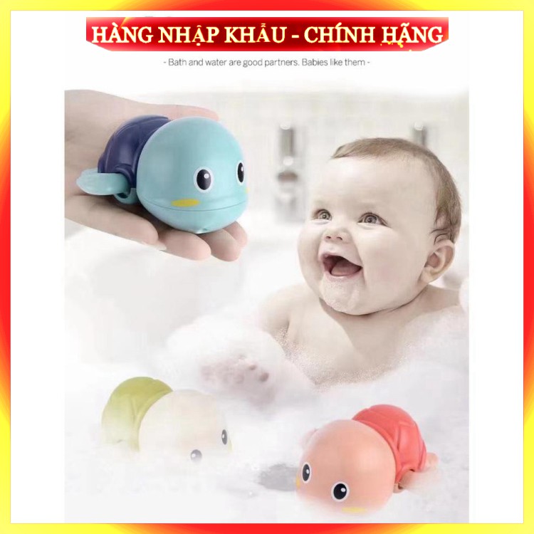 [ Chuẩn Loại 1 ] Rùa con bơi lội dưới nước vặn cót thông minh trong khi tắm cho trẻ em bé trai gái