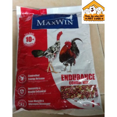 Thức ăn MaxWin cho gà - Game Cock Freed (Công thức Endurance combat mix) (1kg)