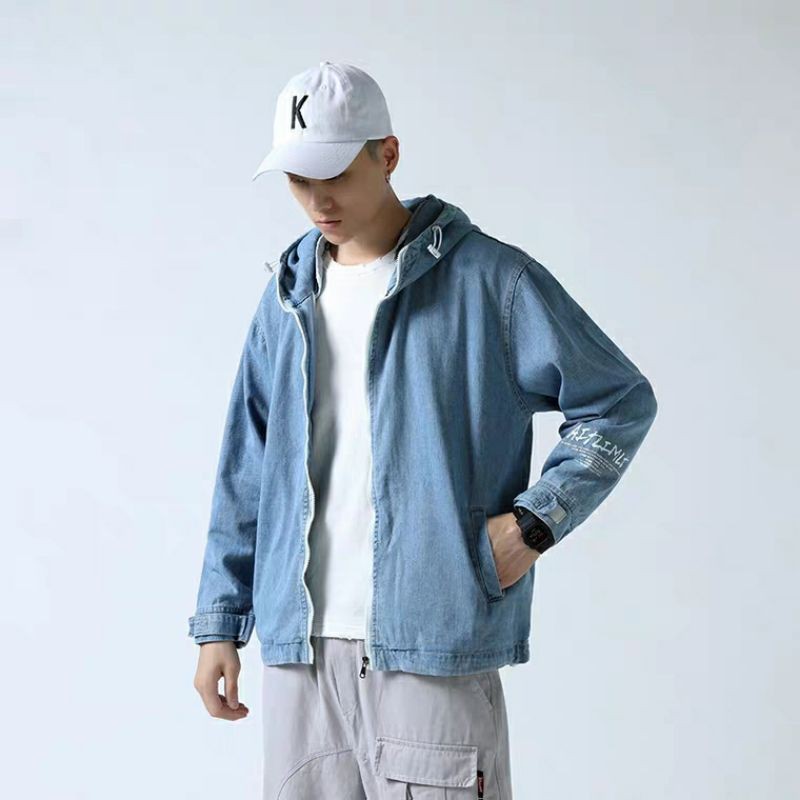 Áo khoác jean UNISEX NAM NỮ CHIWAWA cao cấp cách điệu thời trang CHI059 - Mua Ngay