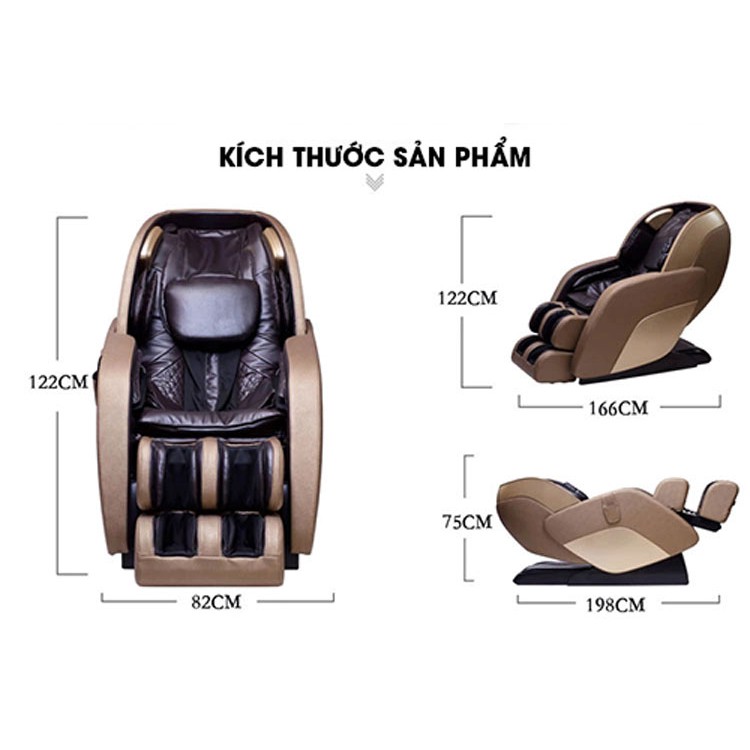 Ghế massage Lifesport LS 8800  thương hiệu Mỹ