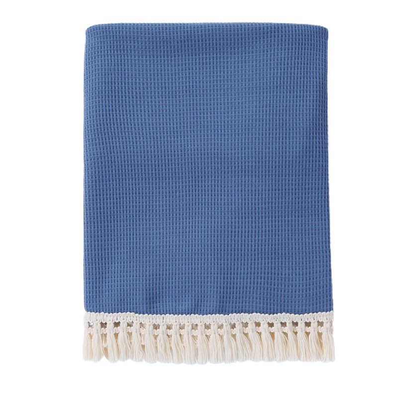 Chăn Quấn Em Bé Chất Liệu Cotton Mềm Mại Phối Tua Rua Phong Cách Hồi Giáo