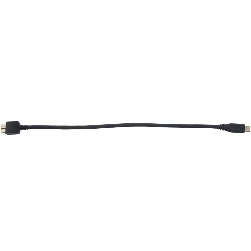 USB-C Micro-USB, USB 3.0 Type C to Micro-B (Micro-USB) Cable in Black 25cm for WD My Passport