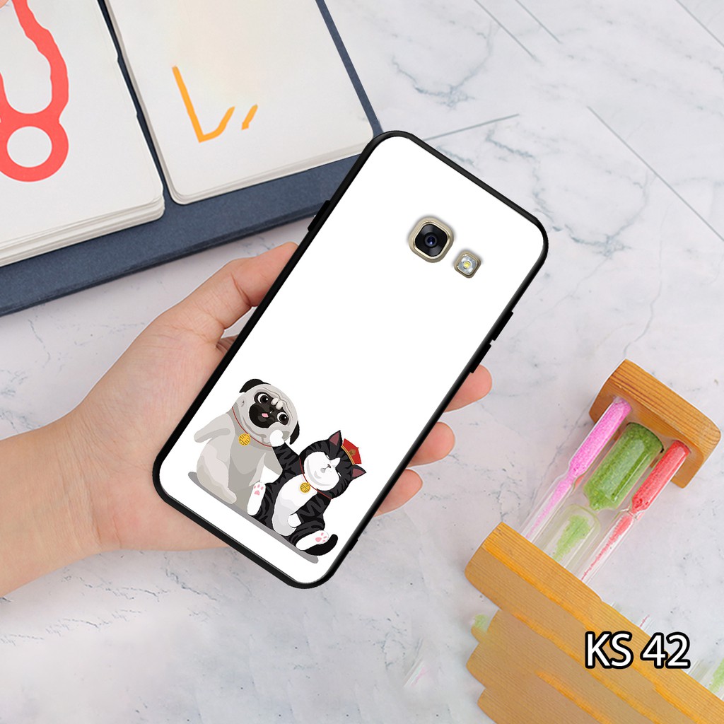 Ốp lưng SamSung  A3-2017/A5-2017/A7-2017  in hình tự chọn chó mèo siêu ngộ nghĩnh,độc,lạ -KINGSTOREHN- SS A320/A520/A720