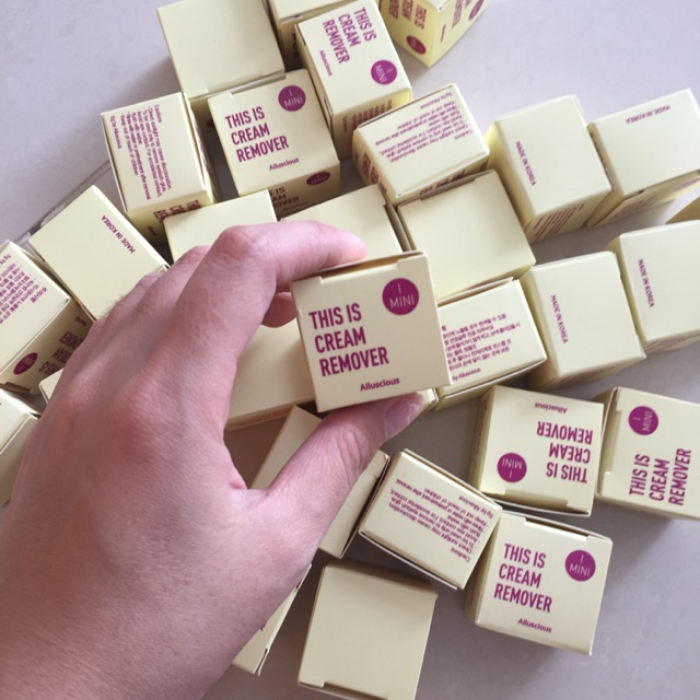 Sáp tháo mi hàn quốc không cay 5gr