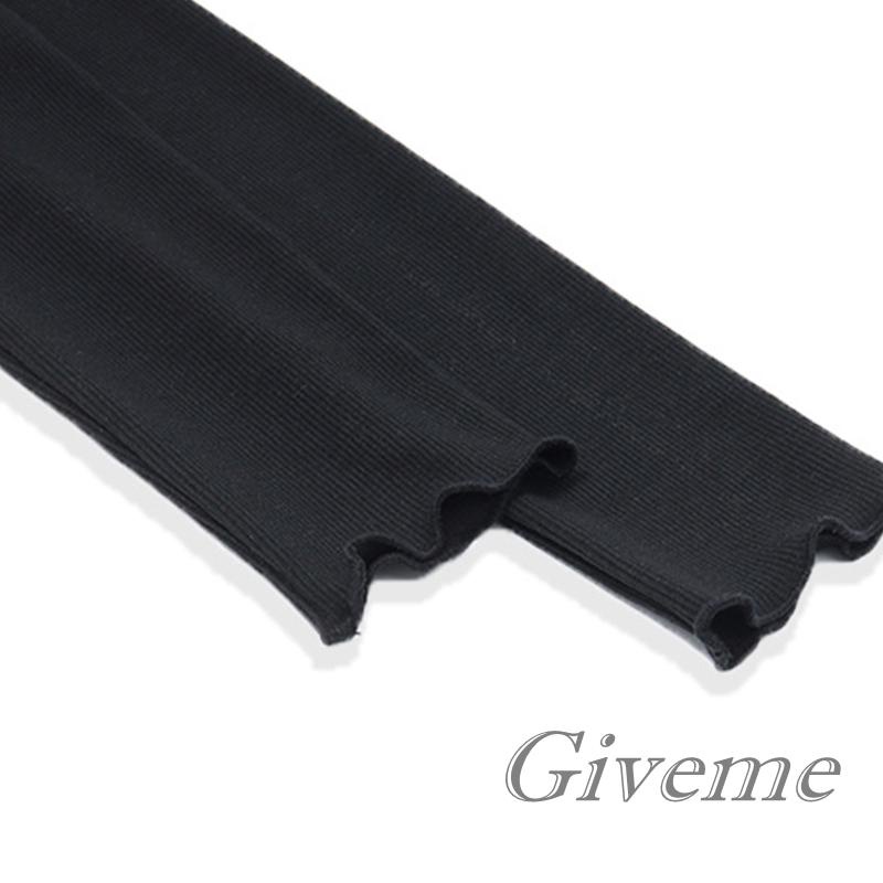 Áo Thun Nữ Tay Dài Cổ Tròn Dáng Rộng Màu Sắc Đơn Giản