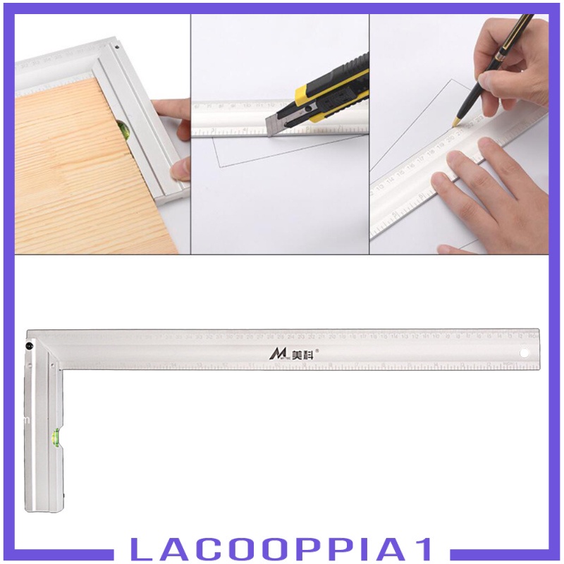 [Lacooppia1] Thước Đo Góc Vuông / Vuông Bằng Thép Không Gỉ