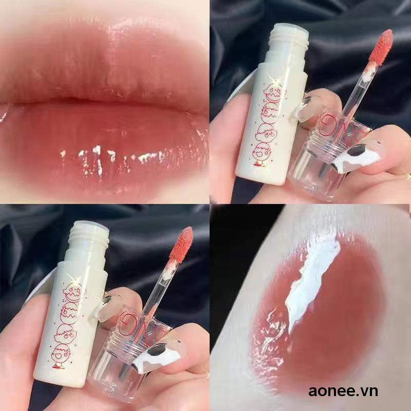 ✨✨[Hàng mới về] Son bóng MENGXIDUO 3D hương trái cây chống nước lâu trôi