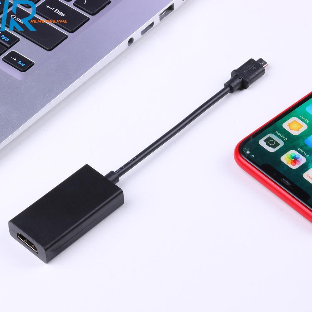 Cáp Chuyển Đổi Từ Cổng Micro Usb Sang Hdmi-Compatible 1080p 5pin Sang 11pin Cho Hdtv