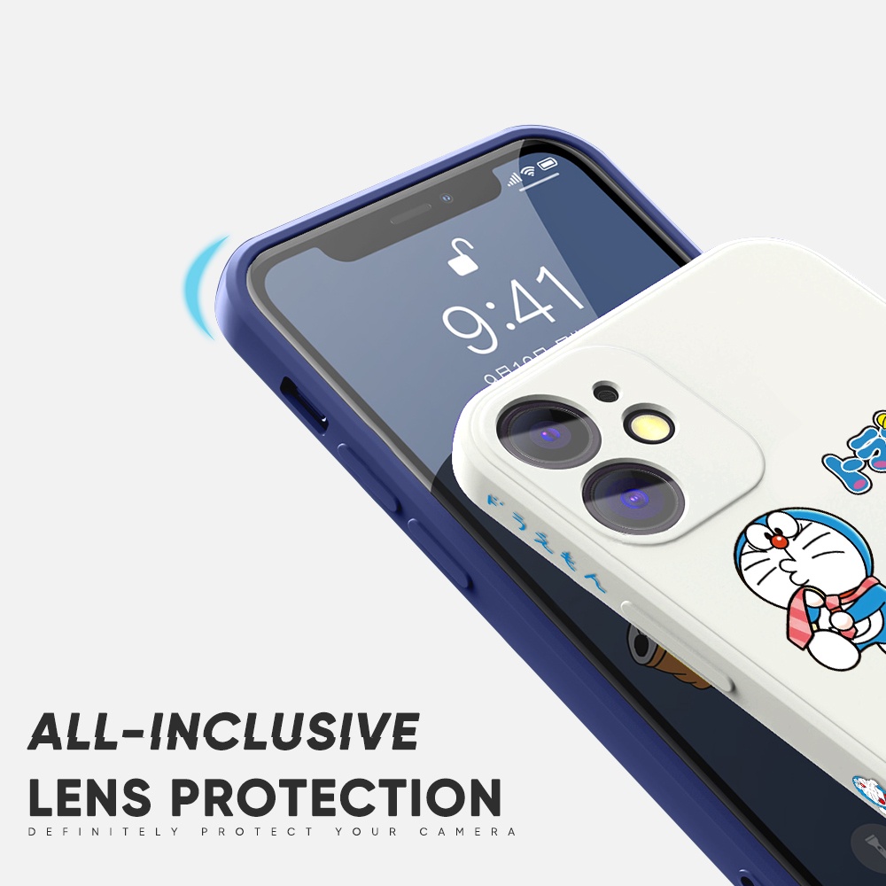 Ốp Điện Thoại Silicon Họa Tiết Doraemon Hoạt Hình Bảo Vệ Camera Cho Xiaomi Redmi Note 11/Note 11S