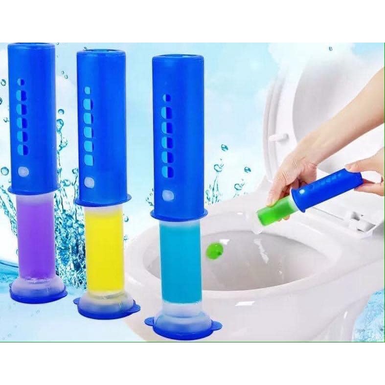 Gel khử mùi bồn cầu, thơm nhà vệ sinh dạng thạch hình bông hoa ( 1 tuýp gel = 12 bông)