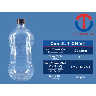 Combo 15 can 2L 2000ml đựng thực phẩm sạch giá tốt