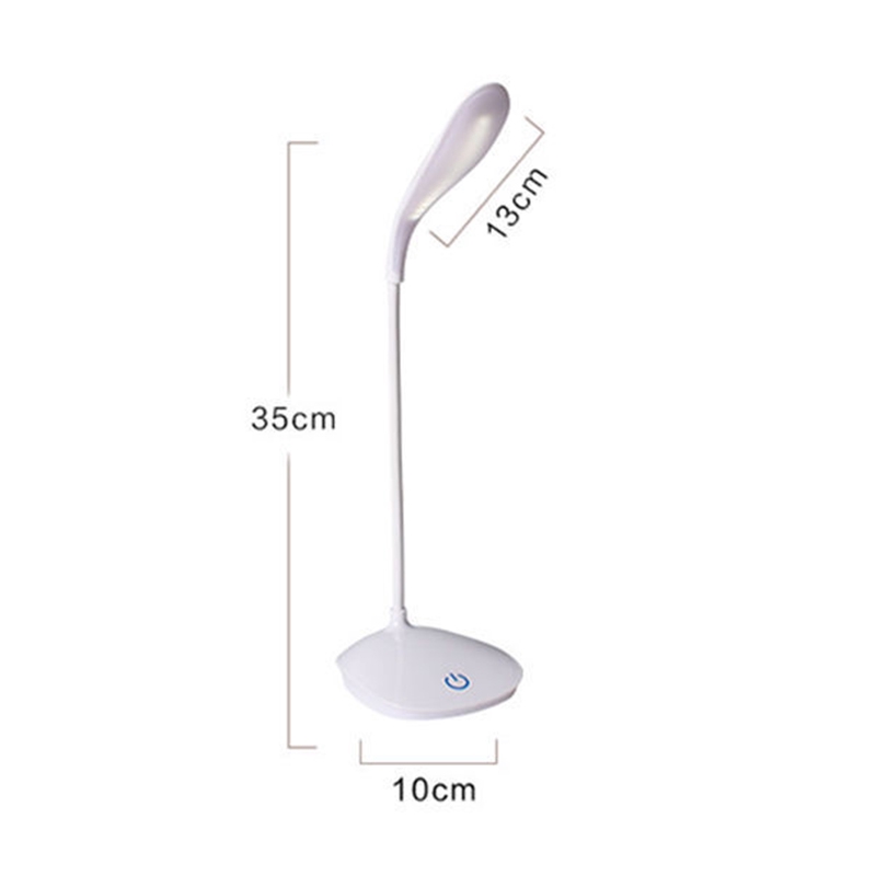 Đèn đọc sách để bàn 14 bóng LED sạc USB có chạm cảm ứng chất lượng cao