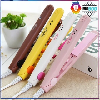 ♥️COD♥️《𝟮 Women's mini hair straightener / curler / hair iron Dual purpose Dry Wet@SLL