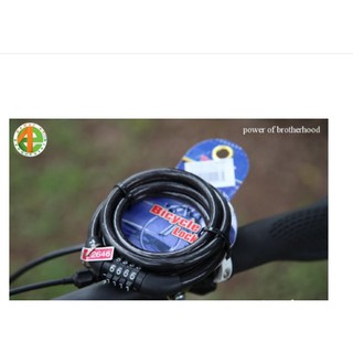 Khóa mật mã cable Tonyon 4 số 1.2 m chính hãng,