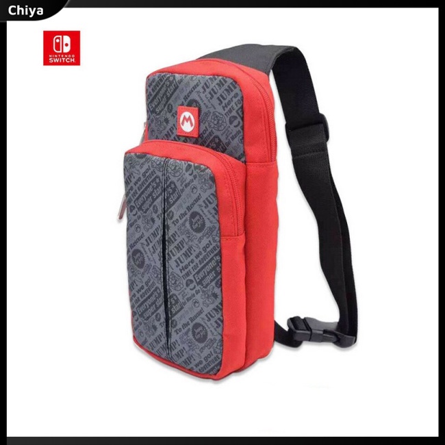 Túi Đeo Vai Vải Canvas Đựng Máy Chơi Game Nintendo Switch / Lite