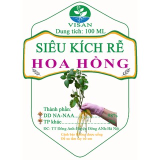 Kích rễ hoa hồng NAA
