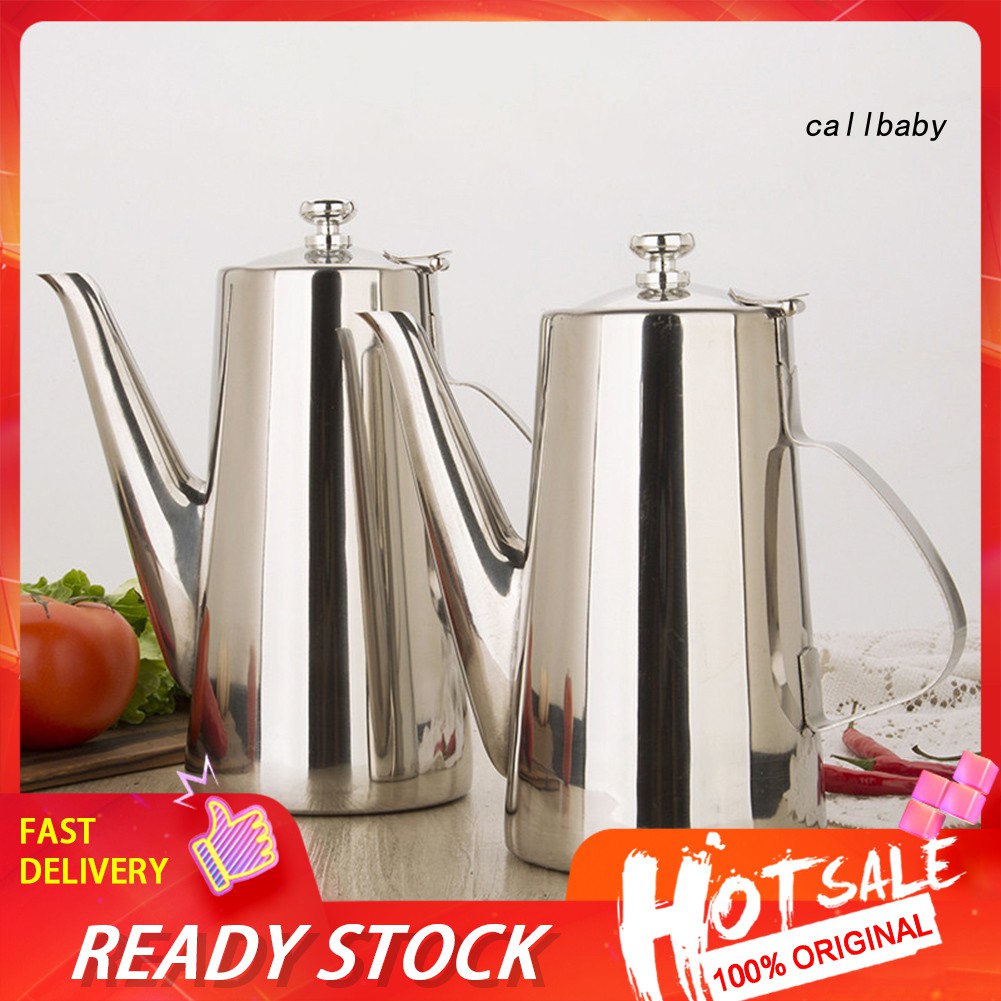 Ấm Nước Inox Miệng Dài Dung Tích 1.5 / 2l