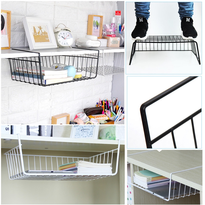 Giá đựng đồ đa năng thiết kế dạng kẹp tiết kiệm diện tích