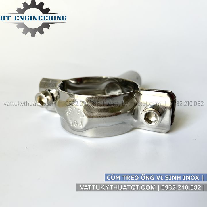 Cùm Treo Ống Vi Sinh Inox 304