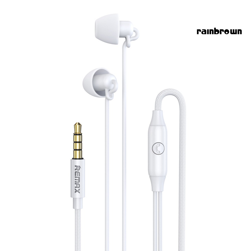 Tai Nghe Nhét Tai Remax Rm-208 Jack 3.5mm Âm Thanh Stereo Sống Động