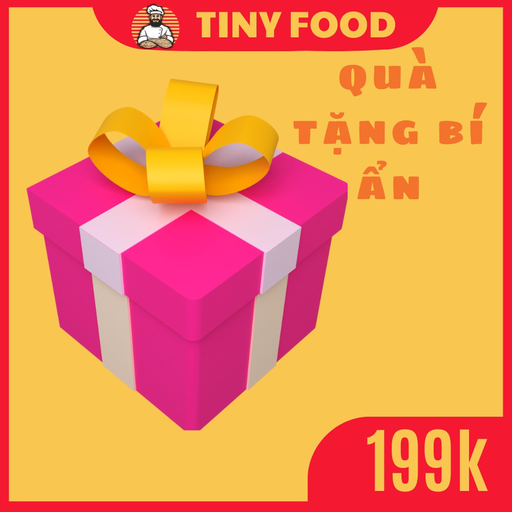 Quà tặng bí mật khách của Tiny Food đồ ăn vặt