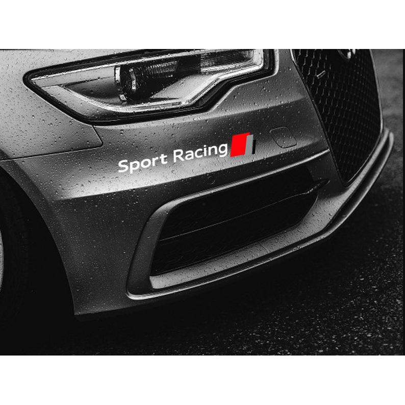 Decal Tem Sport Racing Dán Trang Trí đầu Xe ô Tô Ms-267