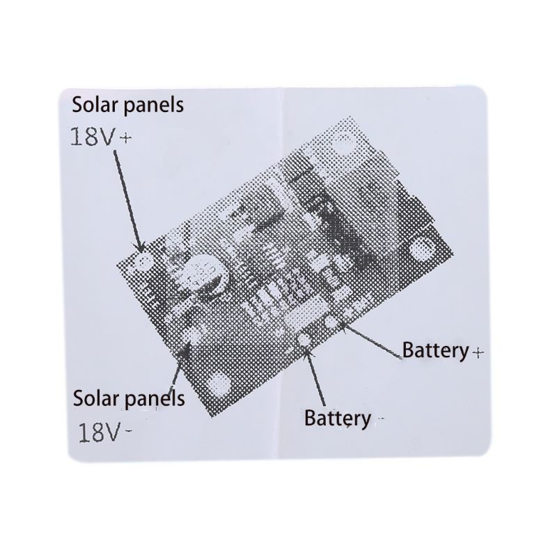 Module sạc pin Lithium Li-ion 18650 điều khiển năng lượng mặt trời 12V MPPT