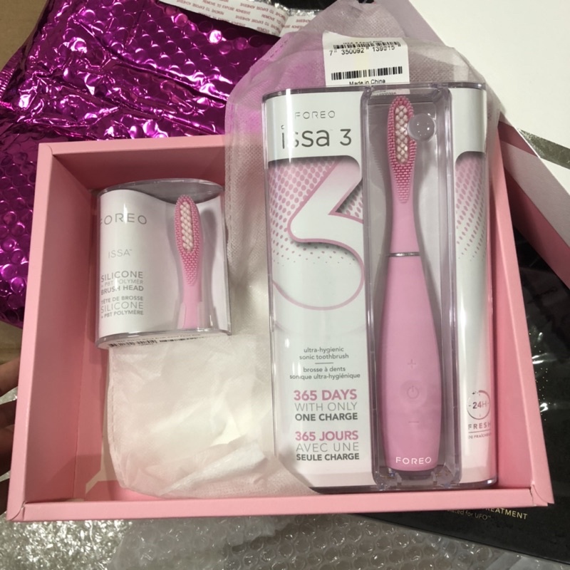 [Mã 252FMCGSALE giảm 8% đơn 500K] (CHÍNH HÃNG) Bàn chải đánh răng Issa 3 của Foreo