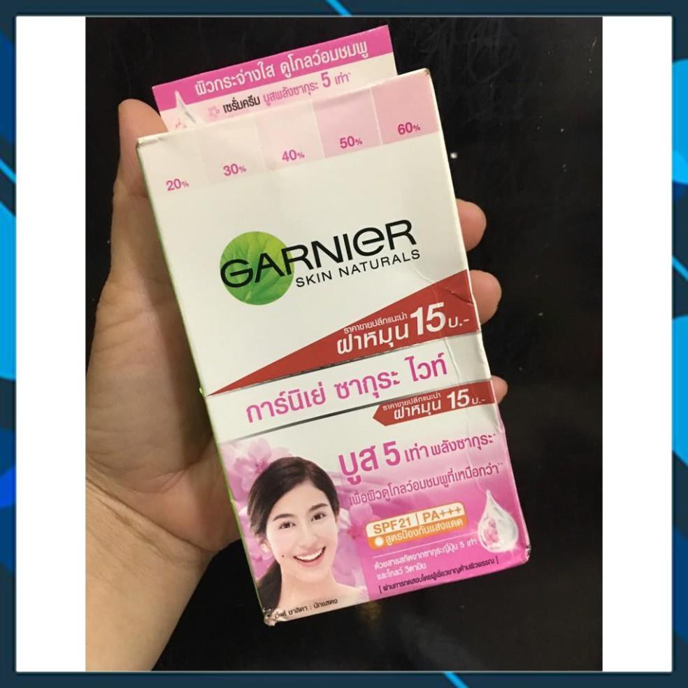 FREESHIP- Tách bán lẻ kem gói dưỡng da chống nắng Garnier Thái Lan