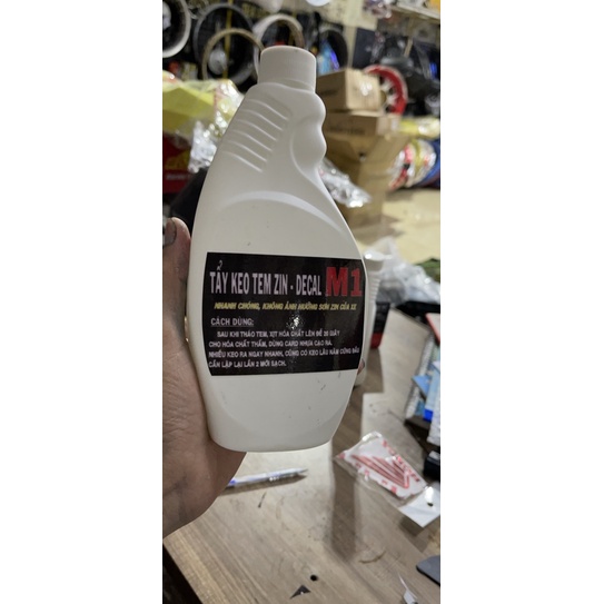 Tẩy Keo Tem Zin