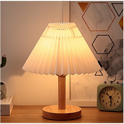 Đèn Ngủ Đèn Ngủ Để Bàn Thân Gỗ Decor Phòng Sang Trọng NOBITA OFFICIAL