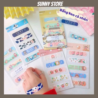 Băng keo cá nhân tiện lợi, phong cách dễ thương cho học sinh sinh viên SUNNYSTORE