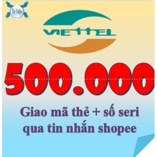 Thẻ Viettel 500k