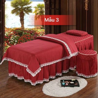 Bộ ga giường 4 món cotton