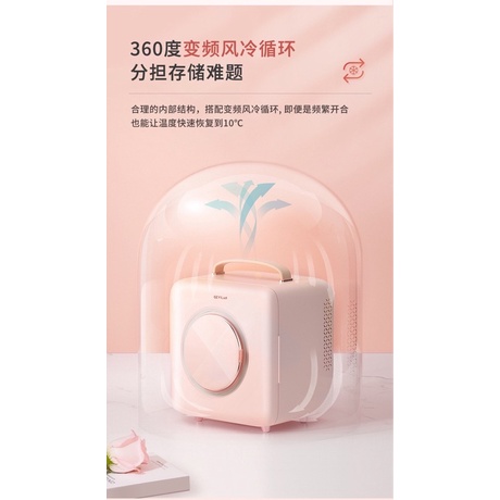 Tủ lạnh mini CAO CẤP GEVILAN 9L⚡️Hàng nhập nguyên chiếc chính hãng 100%⚡️BH 12 tháng