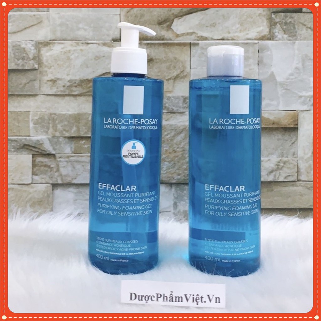 Sữa Rửa Mặt La Roche-Posay Effaclar Purifying Foaming Gel Cleanser 400ml