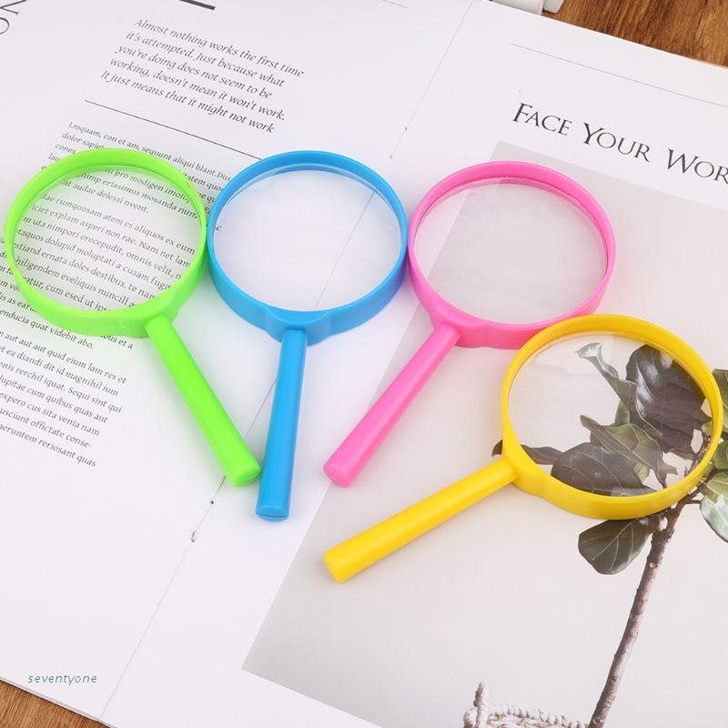Kính lúp cầm tay 60mm 3X đọc sách cho bé