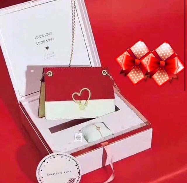 ☘️ Túi CNK Tim tặng kèm vòng tay siêu xinh ☘️