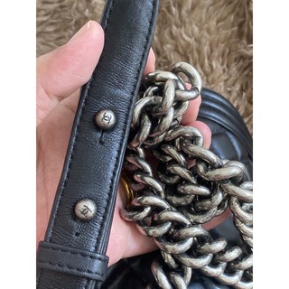 túi xách si màu đen size 20