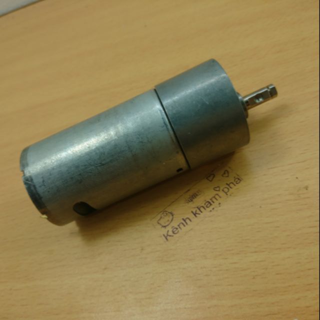 Động cơ giảm tốc 550 nhông sắt