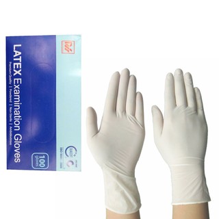 Găng tay cao su LATEX EXAMINATION GLOVES Không gây dị ứng, an toàn khi sử dụng