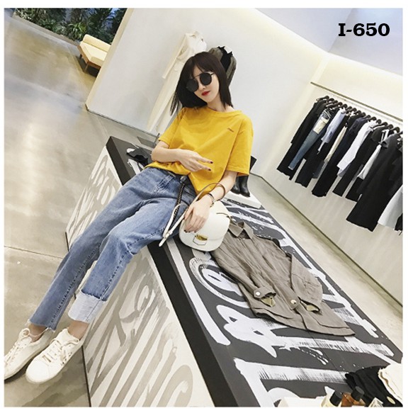 Áo Thun Nữ In Logo Chữ CHESS - I650 | BigBuy360 - bigbuy360.vn