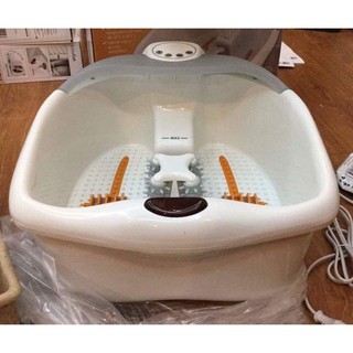 Bồn ngâm chân Medisana FS885 làm nóng nước (luôn giữ ấm từ 20–40 độ C trong 20 phút), xua tan mệt mỏi, tạo giấc ngủ sâu