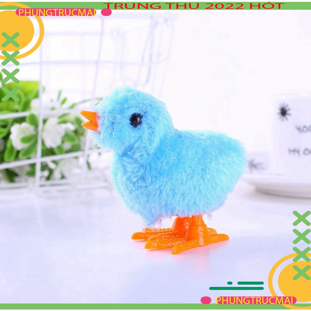 PVN17374 Đồ chơi gà con vặn cót - Gà nhảy dây cót vui nhộn T8