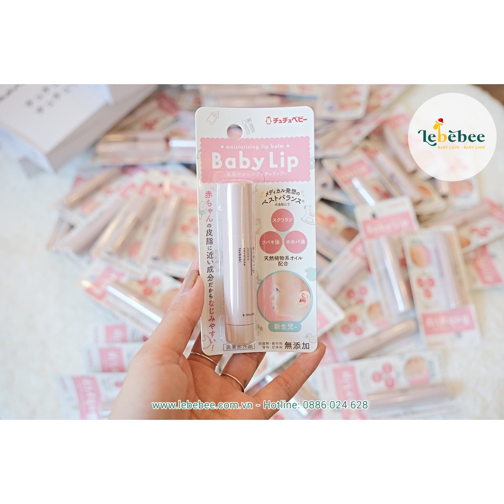 Son dưỡng môi Baby Lip Nhật Bản cho bé