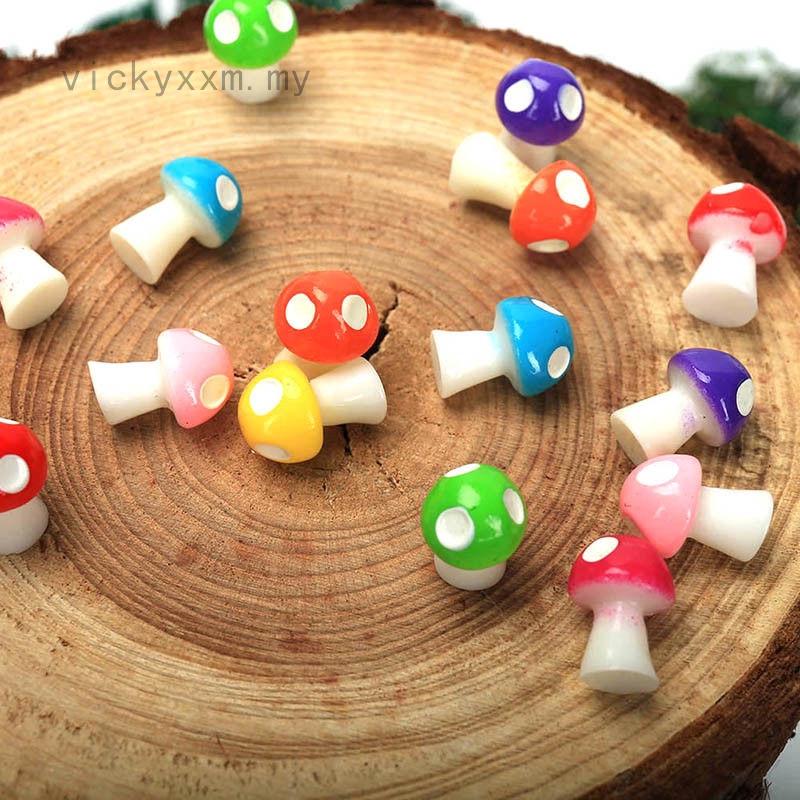 1 đồ trang trí cây nấm mini trang trí sân vườn