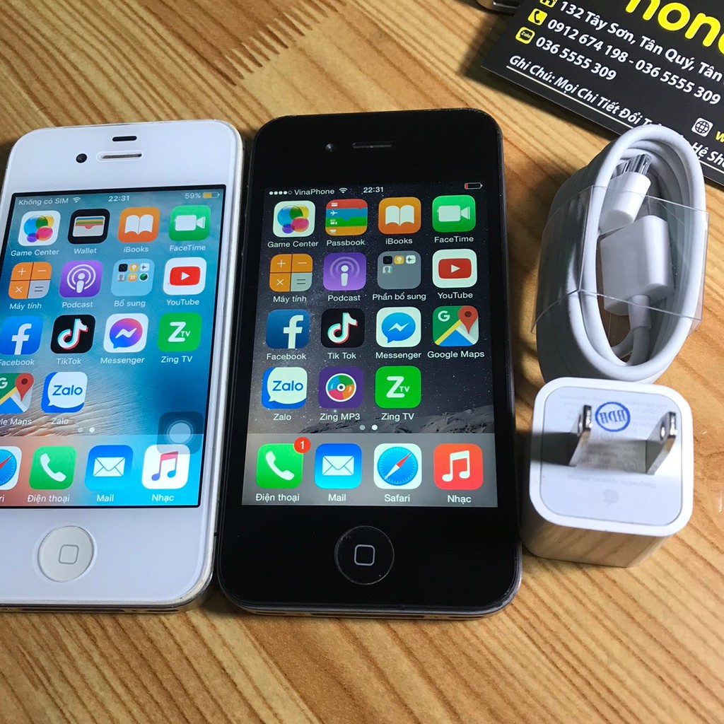 Điện Thoại iPhone 4S quốc tế lắp được sim chơi fb zalo youtube | BigBuy360 - bigbuy360.vn