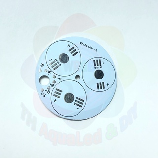 Mạch LED 3 chip RGB, sử dụng chip LED Luxeon 3 kênh RGB